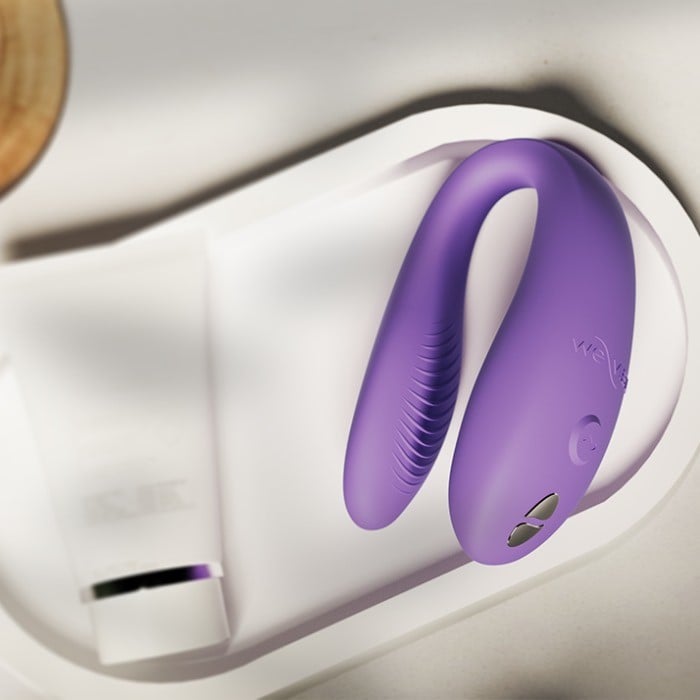 Смарт вібратор для пари We-vibe Sync Go (Purple) - Зображення 11