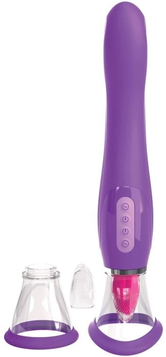 Вакуумный вибратор с языком Ultimate Pleasure от Pipedream - Изображение 3