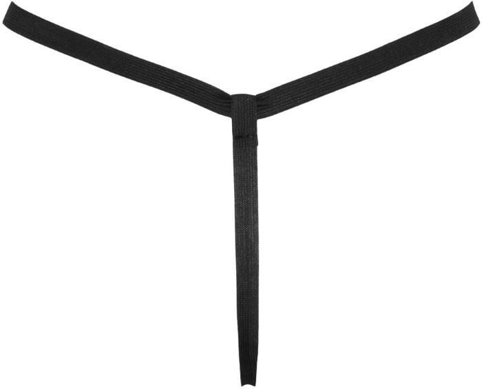 Лакові трусики Black Level Vinyl String від Orion - Зображення 4