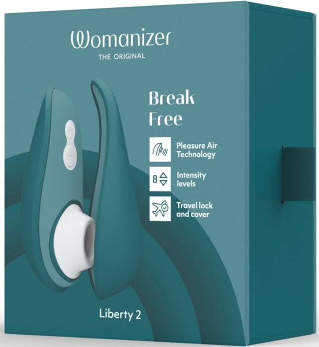 Вакуумный стимулятор Womanizer Liberty 2 (Dark Petrol) - Изображение 10