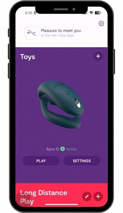 Смарт вибратор для пары We-vibe Sync O (Green Velvet) - Изображение 2