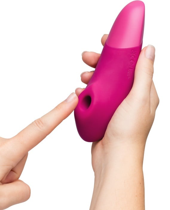 Вакуумний стимулятор з вібрацією Womanizer Enhance (Pink) - Зображення 10