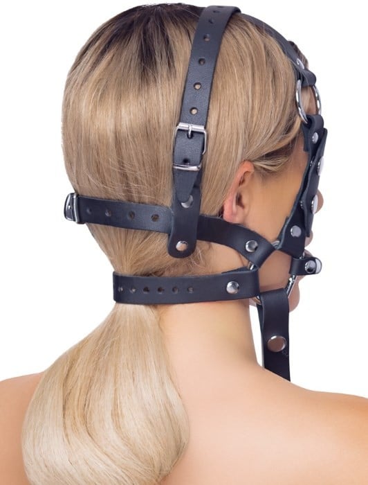 Фіксатор на голову з повідцем Zado Leather Head Harness - Зображення 2