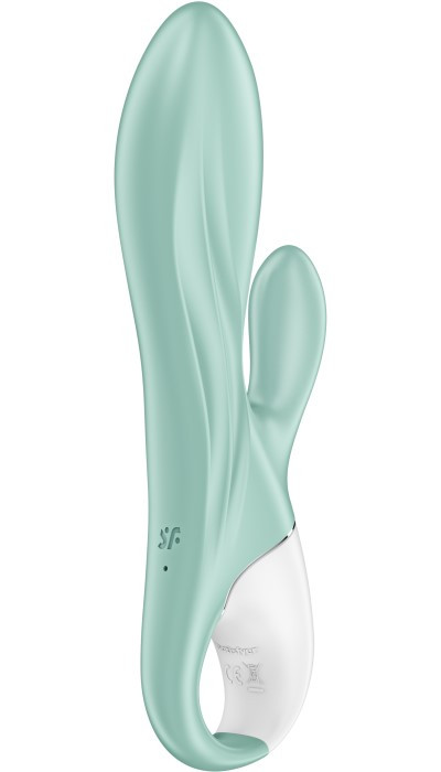 Вибратор с функцией расширения Satisfyer Air Pump Bunny 5+ (Mint) - Изображение 5