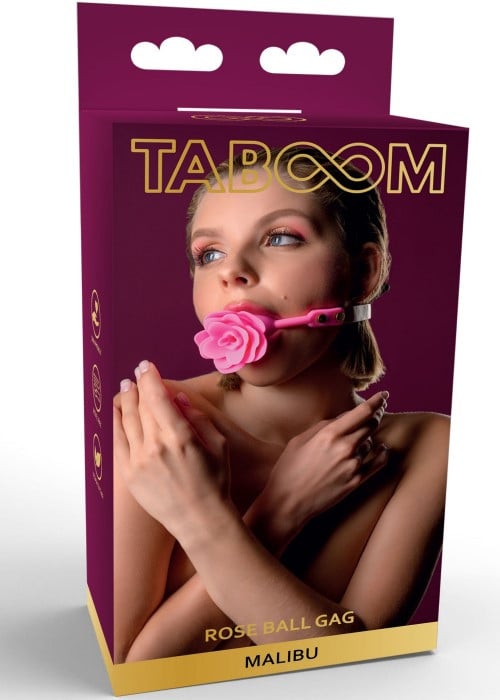 Кляп Taboom Malibu Rose Ball Gag - Зображення 6