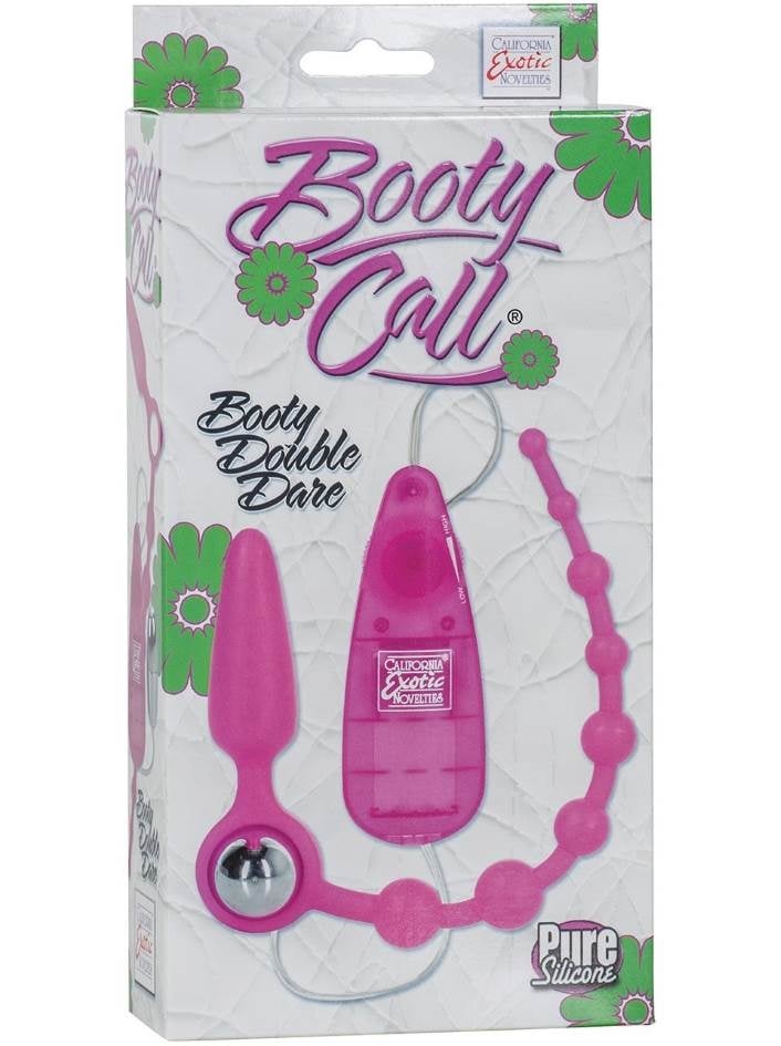 Анальна пробка і ланцюжок з вібро Booty Call від CalExotics - Зображення 2