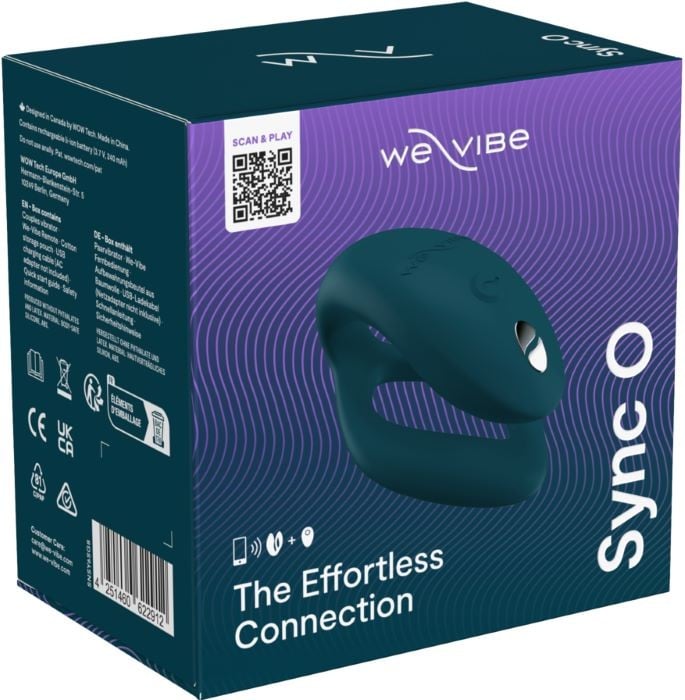 Смарт вибратор для пары We-vibe Sync O (Green Velvet) - Изображение 13