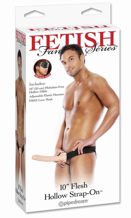 Порожнистий страпон 10 "Hollow Strap-on від Pipedream - Зображення 3