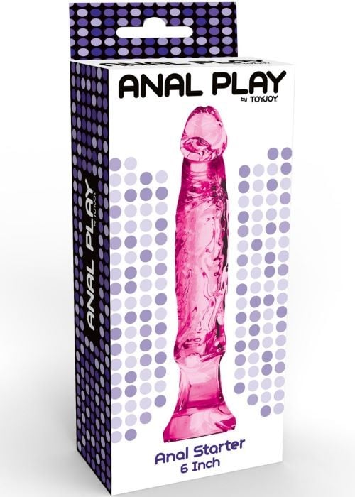 Анальный фаллоимитатор Toy Joy Anal Starter 6 inch (Pink) - Изображение 3