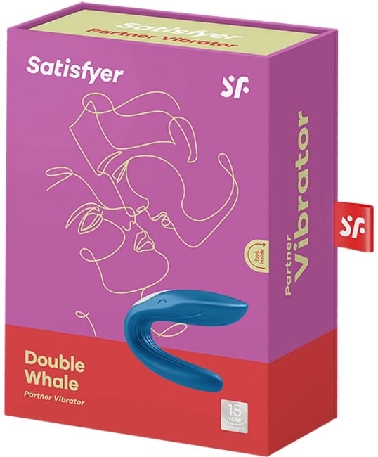 Вибратор для пары Satisfyer Double Whale - Изображение 7
