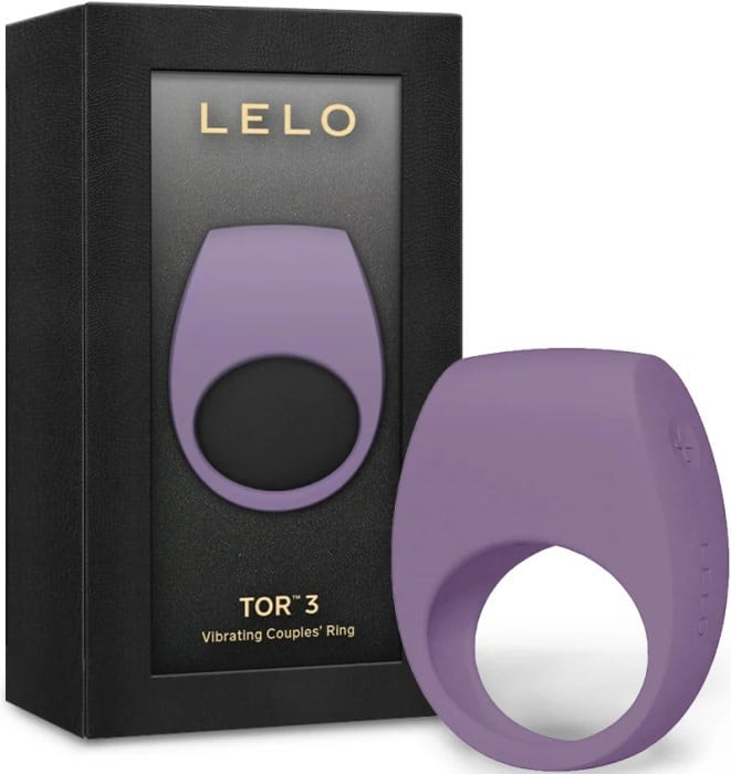 Эрекционное кольцо с вибрацией Lelo Tor 3 (Violet Dusk) - Изображение 7