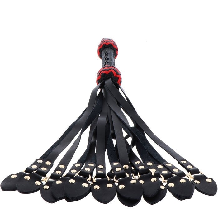 Шкіряний батіг Hidden Desire Leather Cat-o-Nine Whip - Зображення 3