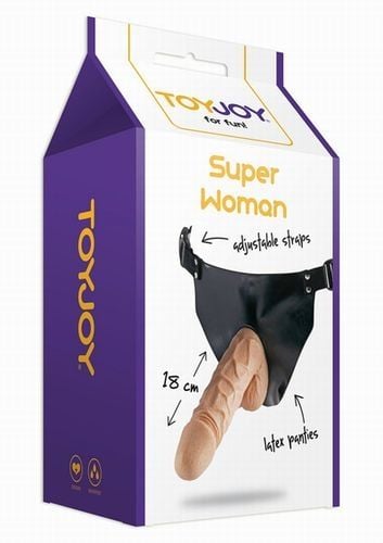 Женский страпон Superwoman от Toy Joy - Изображение 5