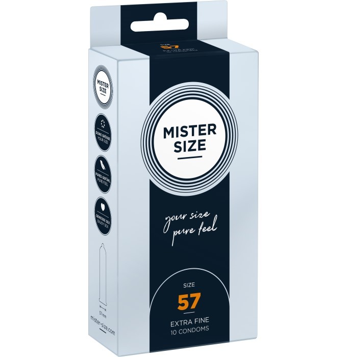 Mister Size 57 mm, 10 шт