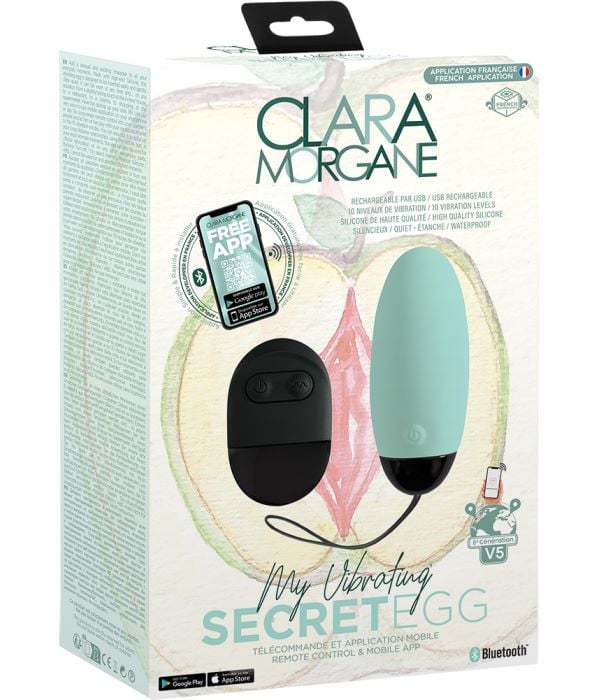 Віброяйце Clara Morgane Secret Egg (Mint) - Зображення 4