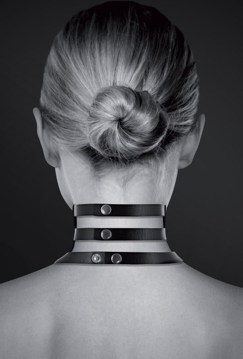 Чокер Bijoux Pour Toi Triple Stripe (Black) - Зображення 3