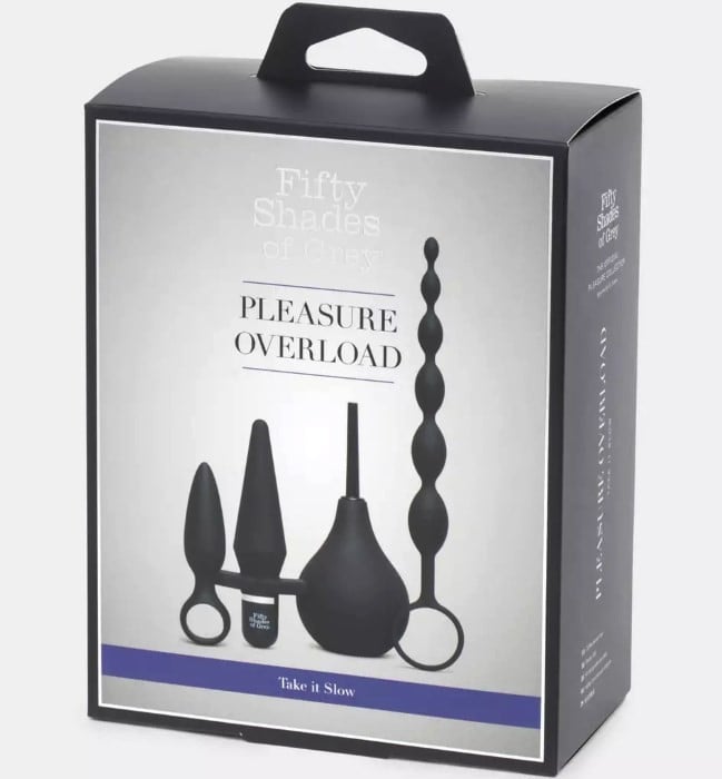 Набор анальных игрушек Take It Slow Gift Set от Fifty Shades of Grey - Изображение 8