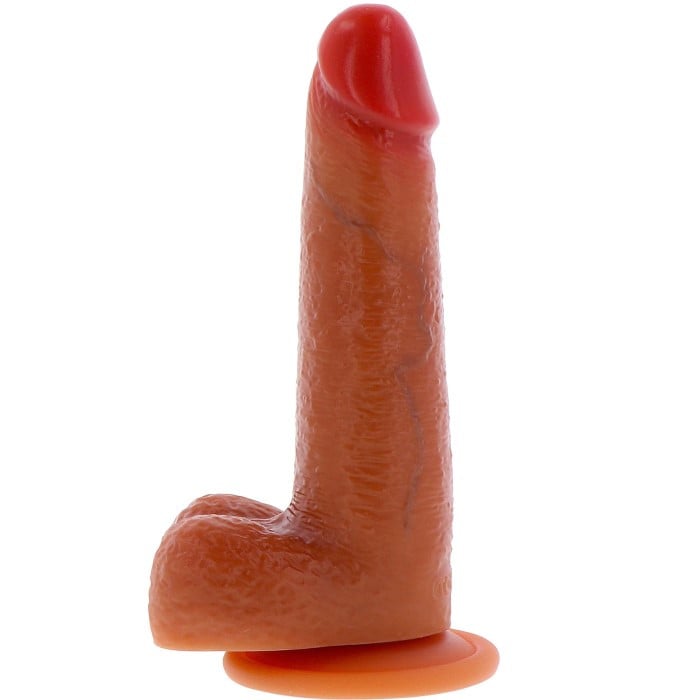 Фалоімітатор з рухомою плоттю 18 см Foreskin Dong