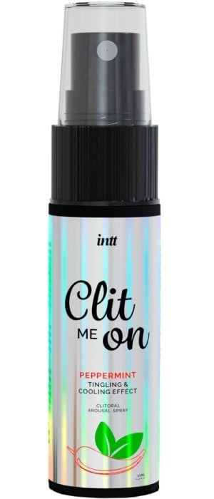 Збуджуючий спрей з пульсацією Intt Clit Me On (Peppermint) - Зображення 2