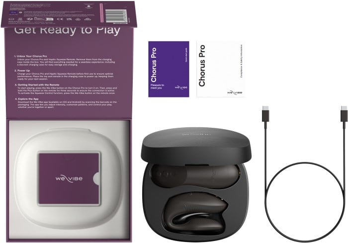 Смарт вибратор для пары We-vibe Chorus Pro (Satin Black) - Изображение 24