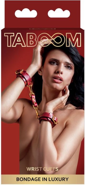 Наручники Taboom Bondage in Luxury Wrist Cuffs - Зображення 4