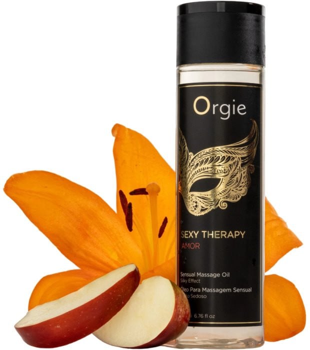 Масажна олія з ароматом ананаса Orgie Sexy Therapy Amor, 200 мл - Зображення 3