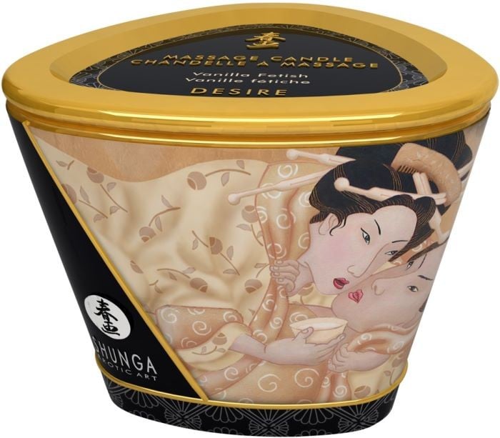 Массажная свеча Shunga Massage Candle Vanilla, 170 мл - Изображение 3