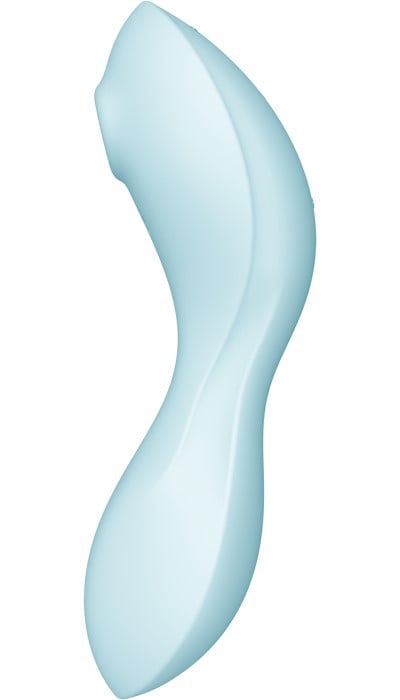Вакуумний стимулятор Satisfyer Curvy Trinity 5+ (Blue) - Зображення 2