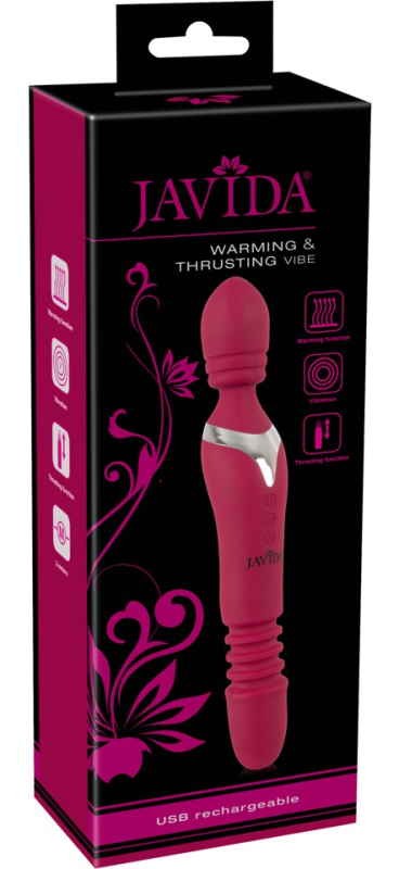 Двухсторонний вибратор Orion Javida Warming and Thrusting Vibe - Изображение 4