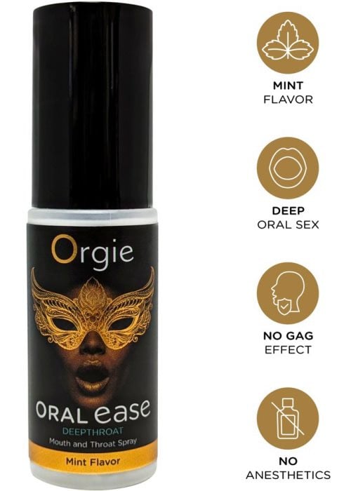 Спрей для глубокого минета Orgie Oral Ease, 15 мл - Изображение 2