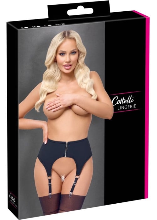 Пояс для панчіх з підв'язками Cottelli Lingerie Suspender Belt - Зображення 7