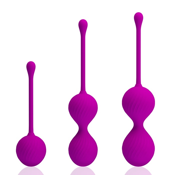 Набор вагинальных шариков Pretty Love Purple Kegel Ball