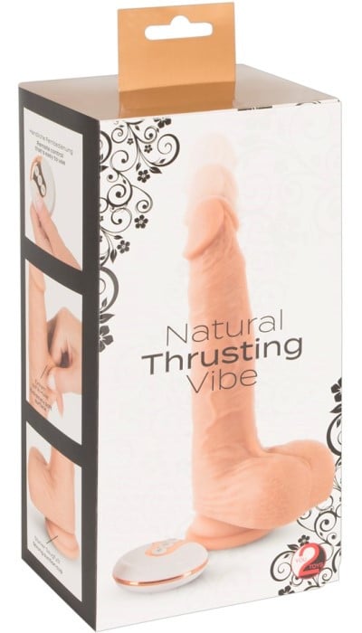 Вибратор с пультом и поступательными движениями Natural Thrusting Vibe от Orion - Изображение 10