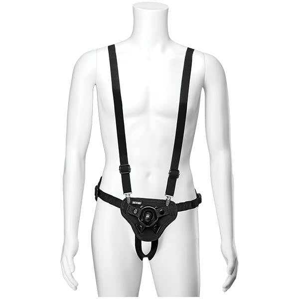 Трусики для страпона Doc Johnson Vac-U-Lock Suspender Harness With Plug - Изображение 3
