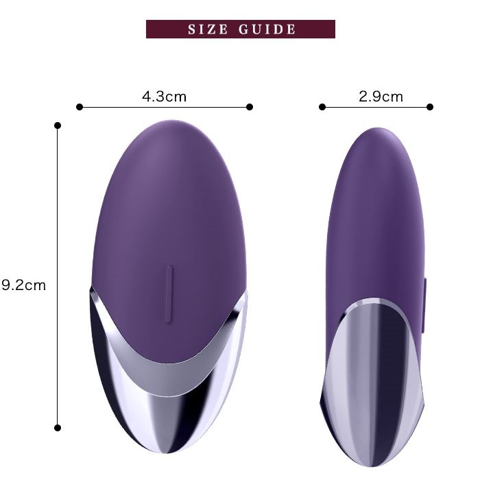 Міні вібратор Satisfyer Lay-On Purple Pleasure - Зображення 6