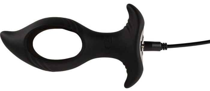 Анальная пробка с вибро и пультом Anos Butt Plug with a Hole - Изображение 12