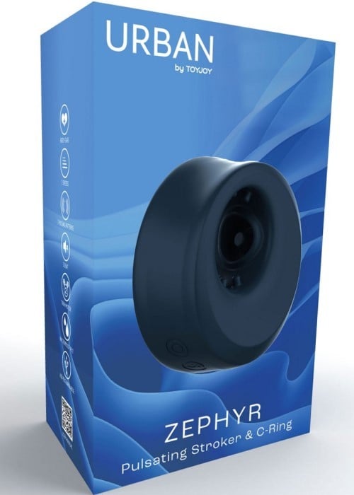 Эрекционное кольцо–мастурбатор Toy Joy Urban Zephyr - Изображение 7