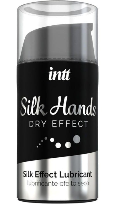 Лубрикант на силиконовой основе с матовым эффектом Intt Silky Hands, 15 мл