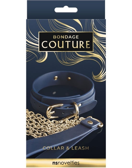 Ошейник с поводком NS Novelties Bondage Couture - Изображение 4