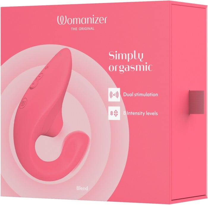 Вакуумний вібратор Womanizer Blend (Vibrant Rose) - Зображення 11