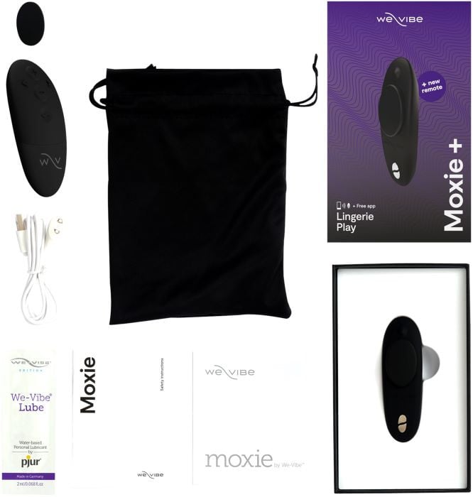 Смарт вибратор для трусиков We-vibe Moxie+ (Black) - Изображение 6