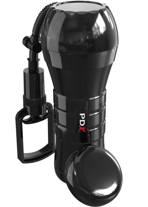 Самозволожуючий мастурбатор з ефектом всмоктування Super Sucker XXL Stroker від Pipedream - Зображення 2