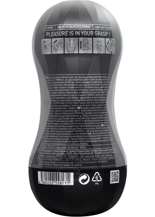 Мастурбатор Tenga Air-Tech Squeeze Strong - Зображення 2