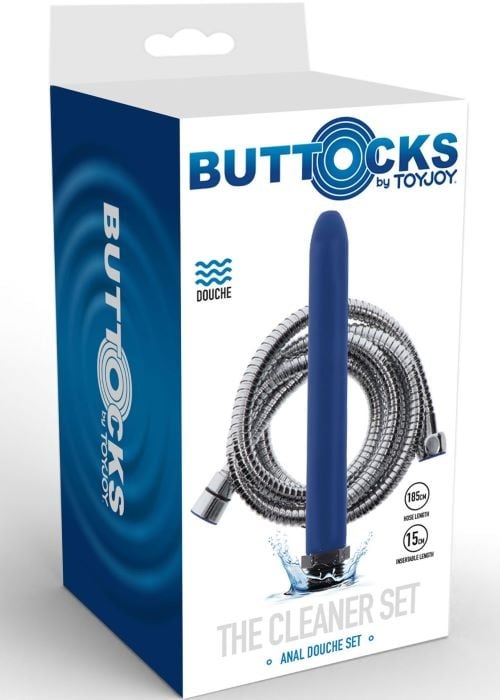Анальный душ со шлангом Toy Joy Buttocks Cleaner Set - Изображение 8