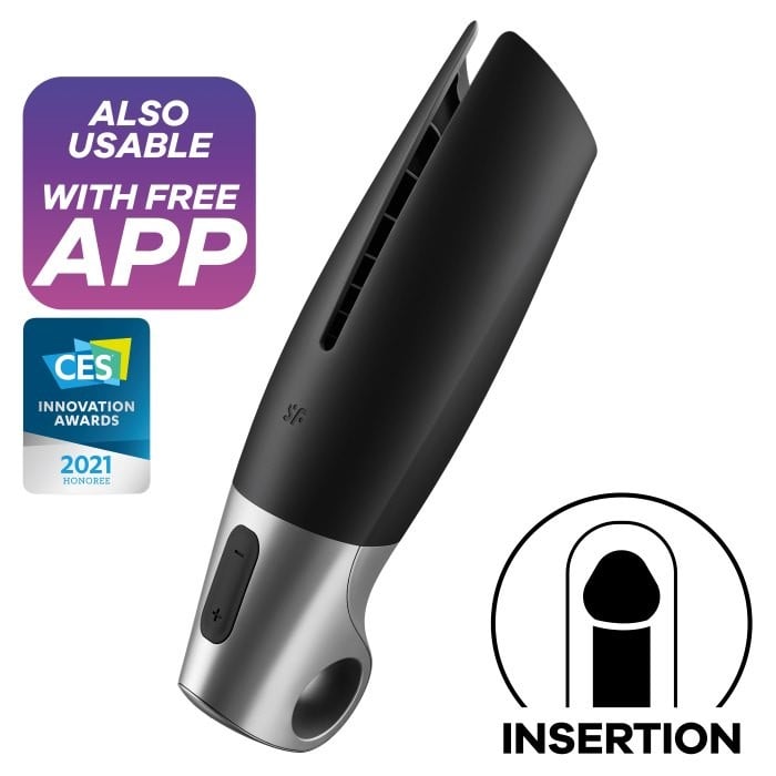 Мастурбатор з вібро Satisfyer Power Masturbator - Зображення 9