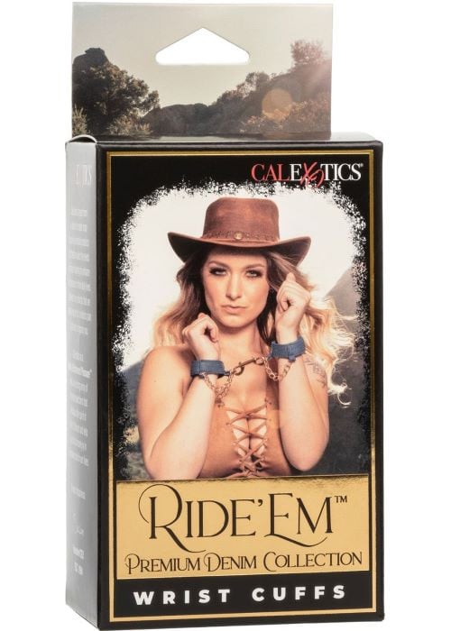 Наручники Ride'Em Wrist Cuffs від CalExotics - Зображення 5