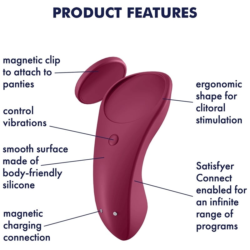 Вибратор для трусиков Satisfyer Sexy Secret - Изображение 8