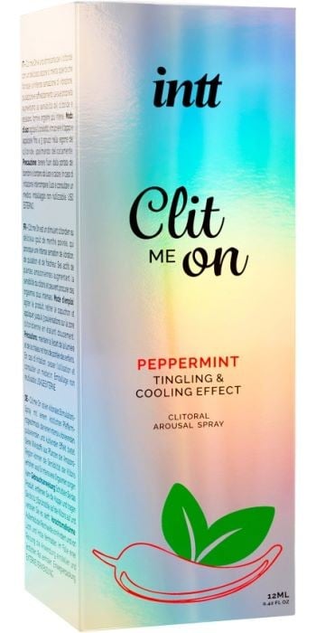 Збуджуючий спрей з пульсацією Intt Clit Me On (Peppermint) - Зображення 3