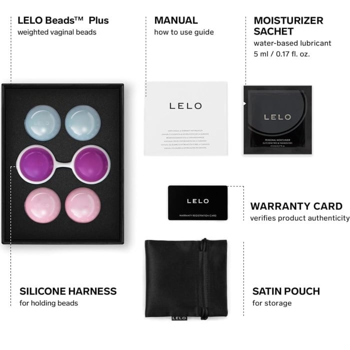 Набір вагінальних кульок Lelo Beads Plus - Зображення 4