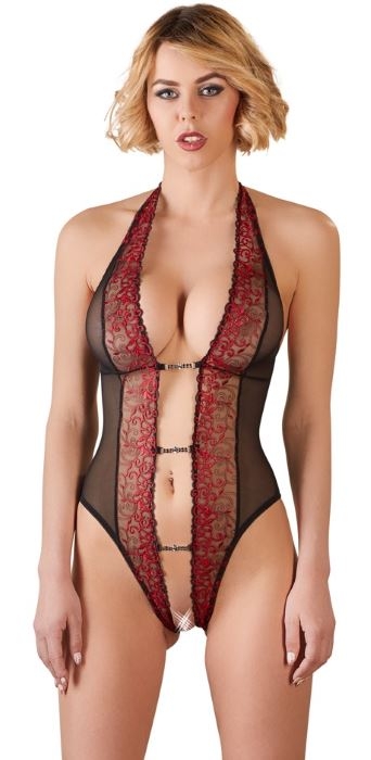 Боді з вирізом Abierta Fina Body Rhinestones від Orion - Зображення 2
